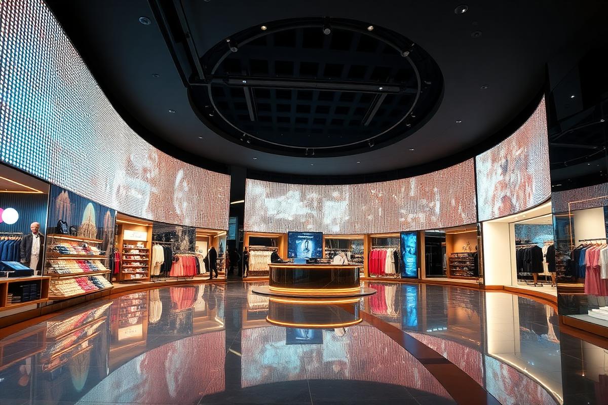 Creative LED display application